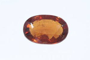 Hessonite gemstone Gomed