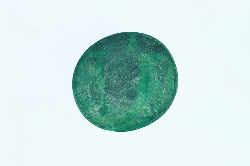 71711 Certified Malachite (Kidney) 177.15 Carat Weight Origin India
