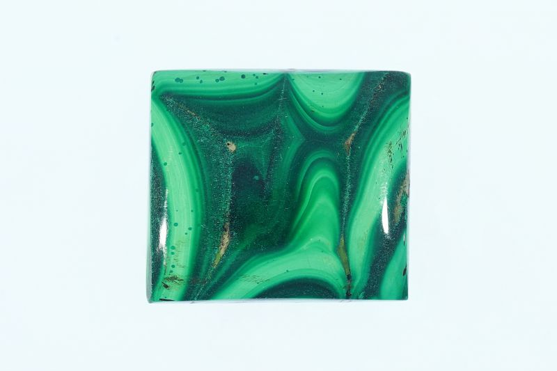 71714 Certified Malachite (Kidney) 34.45 Carat Weight Origin India