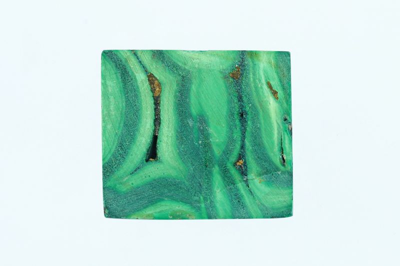 71714 Certified Malachite (Kidney) 34.45 Carat Weight Origin India