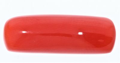 61724 Natural Red Coral ( Munga) - 8.00 Carat Weight - Origin Italy