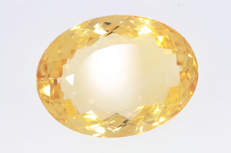 382006 Golden Topaz stone (Citrine/Sunehla) - 22.85 Carat Weight - Origin India