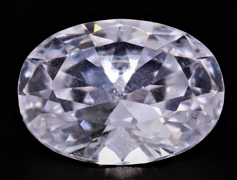 892005 Original American Diamond Gemstone (White Zircon) - 15.00  Carat Weight - Origin USA