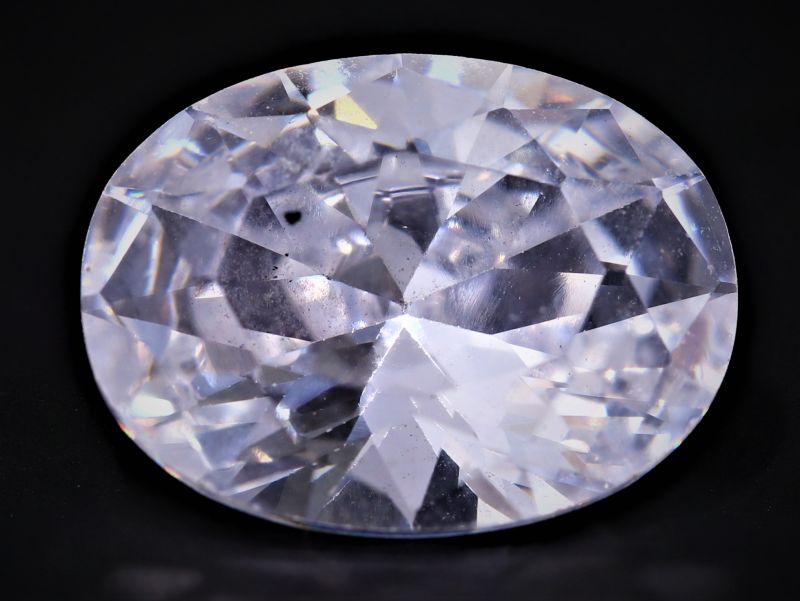 892006 Original American Diamond Gemstone (White Zircon) - 15.50 Carat Weight - Origin USA