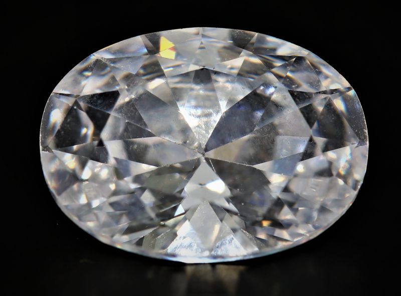 892016 Original American Diamond stone (White Zircon) - 15.00  Carat Weight - Origin USA