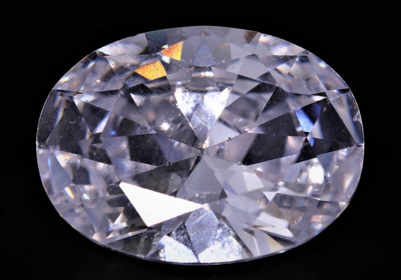 892025 Original American Diamond Gemstone (White Zircon) - 15.50 Carat Weight - Origin USA