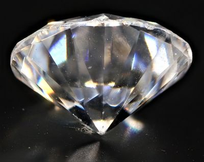 031716 Original American Diamond Gemstone (White Zircon) - 6.05 Carat Weight - Origin USA