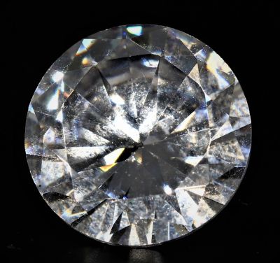 031722 Original American Diamond Gemstone (White Zircon) - 6.05 Carat Weight - Origin USA