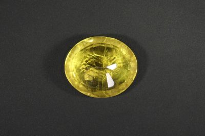 Yellow Sapphire Gemstone  Pukhraj Stone  5.00 Carat Weight  Origin Thailand 722002