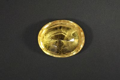 Yellow Sapphire Gemstone  Pukhraj Stone  6.50 Carat Weight  Origin Thailand 722008