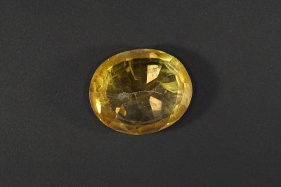 Yellow Sapphire Gemstone  Pukhraj Ratan  9.00 Carat Weight  Origin Thailand 742014