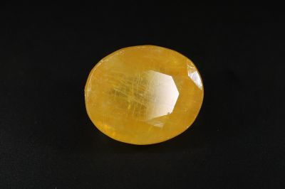 Yellow Sapphire Gemstone  Pukhraj Ratan  9.00 Carat Weight  Origin Thailand 742001