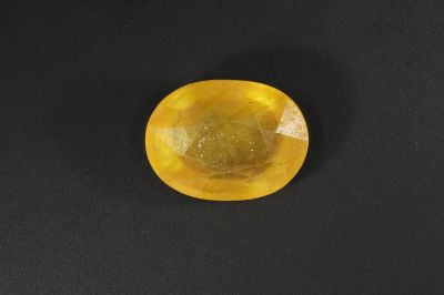 Yellow Sapphire Gemstone  Pukhraj Ratan  5.00 Carat Weight  Origin Thailand 742004