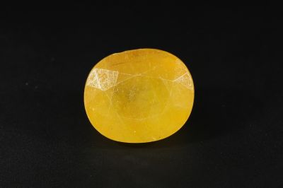 Yellow Sapphire Gemstone  Pukhraj Ratan  7.50 Carat Weight  Origin Thailand 742006