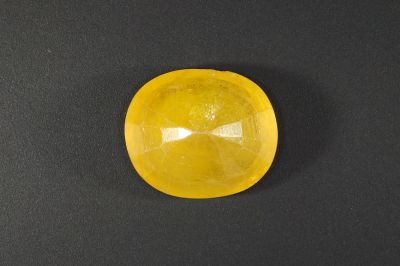 Yellow Sapphire Gemstone  Pukhraj Ratan  7.50 Carat Weight  Origin Thailand 742006
