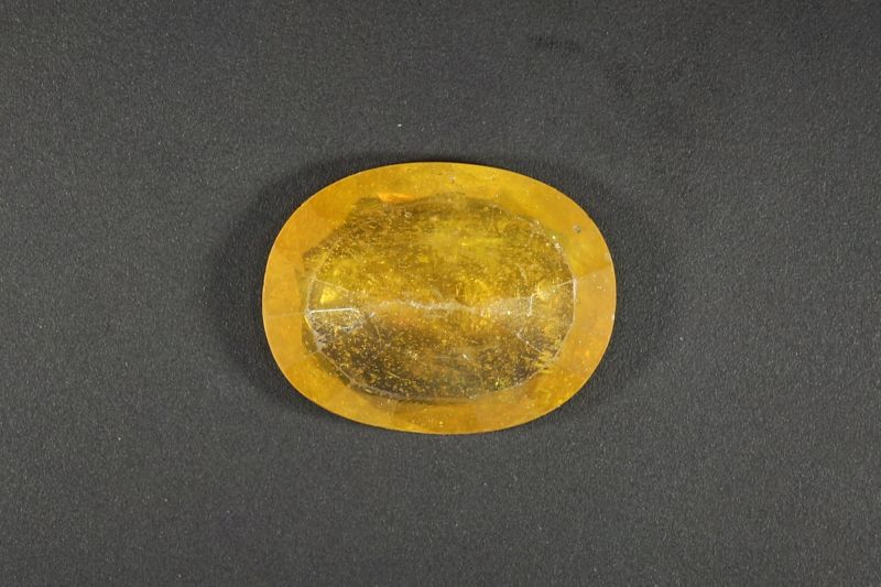 Yellow Sapphire Gemstone  Pukhraj Ratan  5.00 Carat Weight  Origin Thailand 742008