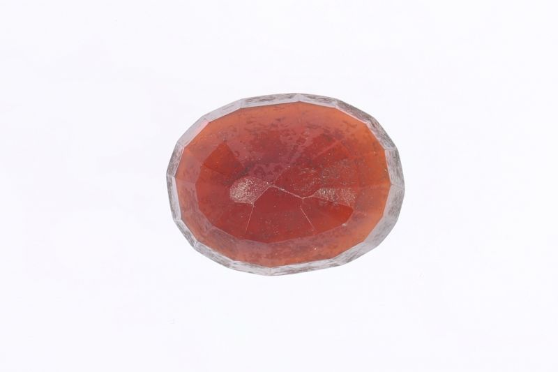 682007_Hessonite Garnet (Gomed) _ 12.00  Carat Weight  Origin Sri Lanka