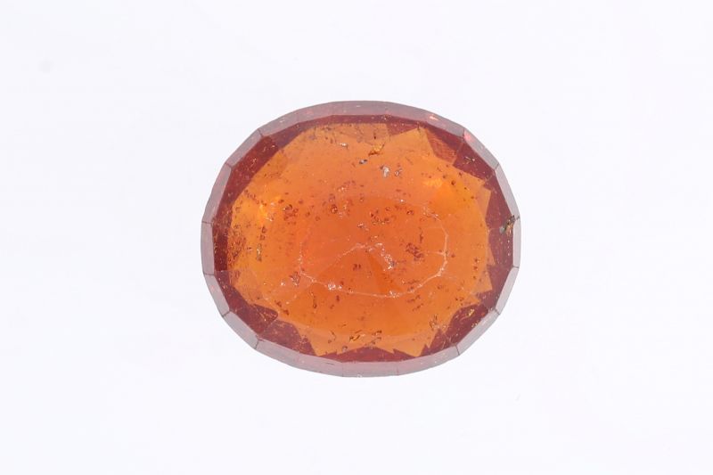 682009_Hessonite Garnet (Gomed) _ 12.00  Carat Weight  Origin Sri Lanka