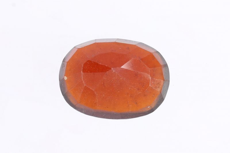 682015_Hessonite Garnet (Gomed) _ 11.25  Carat Weight  Origin Sri Lanka