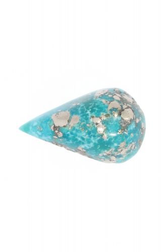 402017 Natural Turqoise (Fizora) Gemstone 18 -Carat Weight-Origin Iran
