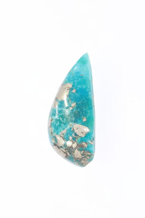 402017 Natural Turqoise (Fizora) Gemstone 18 -Carat Weight-Origin Iran