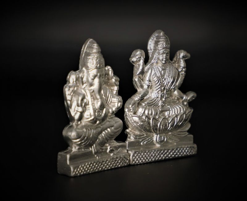 Parad Laxmi Ganesh Murti