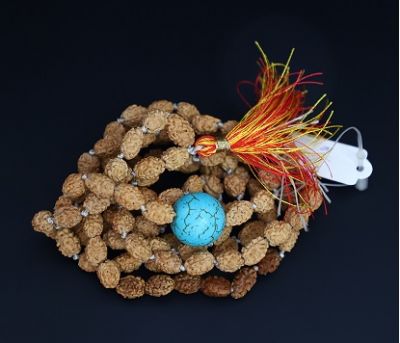 Rudraksha Mala 2 Mukhi Firoza (Indonesia)