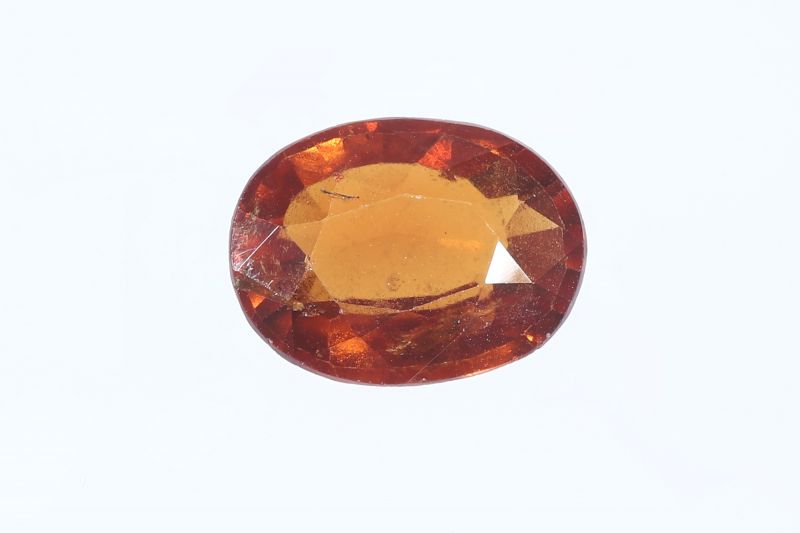 702009_Natural Hessonite Garnet (Gomed) _ 6.50 Carat Weight  Origin Sri Lanka