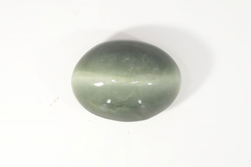 822006 Natural Cats Eye Gemstone (Lehsunia) - 7 Carat Weight - Origin India