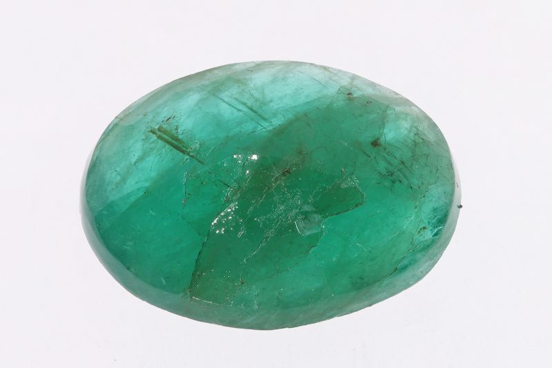 602002 Certified Emerald (Panna) 12.25 Carat Weight-Origin Zambia