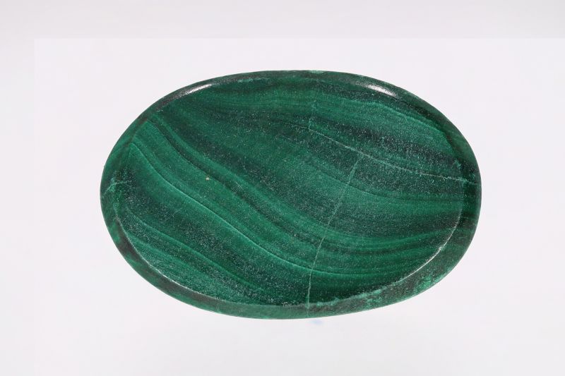 932002 Natural Malachite (Kidney) 17.5 Carat Weight Origin India
