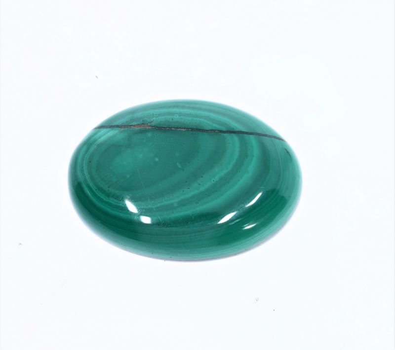71702 Certified Malachite (Kidney) 50.05 Carat Weight Origin India