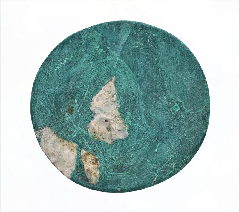 71713 Certified Malachite (Kidney) 238.55 Carat Weight Origin India