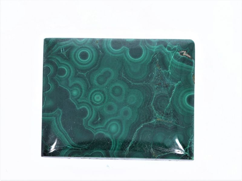 71715 Certified Malachite (Kidney) 38.4 Carat Weight Origin India