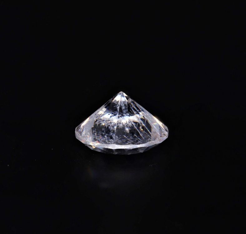 031713 Original American Diamond Gemstone (White Zircon) - 4.65 Carat Weight - Origin USA