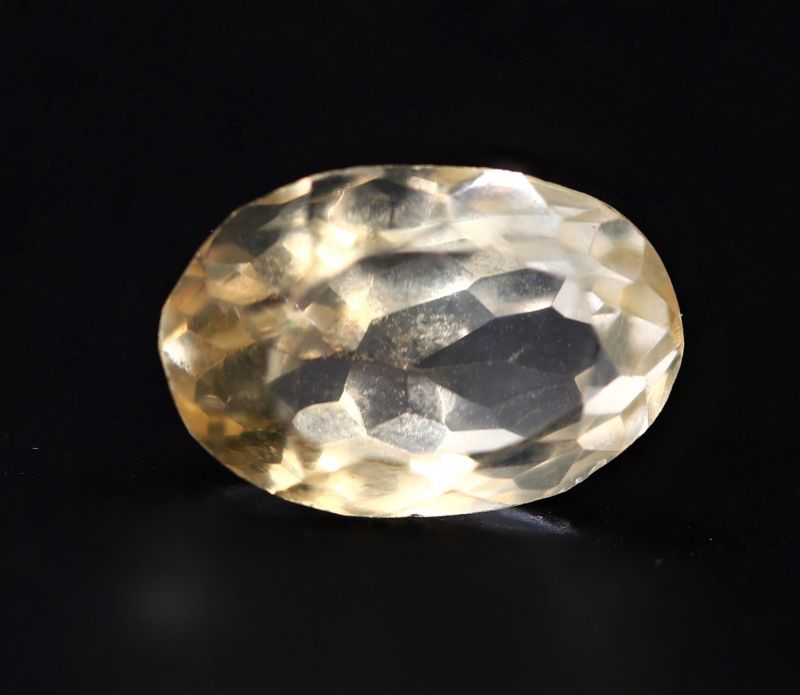 251709 Golden Topaz stone (Citrine/Sunehla) - 6.55 Carat Weight - Origin India