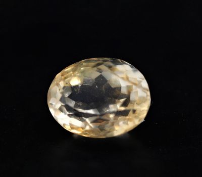 251733 Natural Golden Topaz stone (Citrine/Sunehla) - 4.30 Carat Weight - Origin India