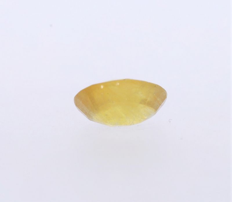 Yellow Sapphire stone  Pukhraj Ratan  3.45 Carat Weight  Origin Sri Lanka 131710