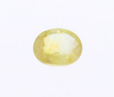 Yellow Sapphire stone  Pukhraj Ratan 4.45 Carat Weight  Origin Sri Lanka 131711