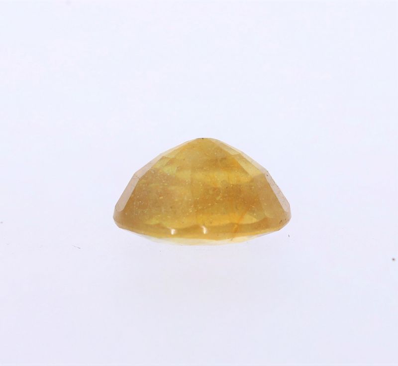 Yellow Sapphire stone  Pukhraj Ratan  4.55 Carat Weight Origin Sri Lanka 131713