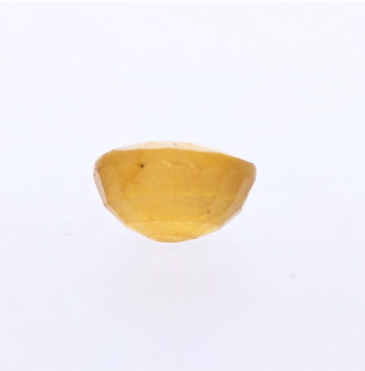 Yellow Sapphire stone  Pukhraj Ratan 4.1 Carat Weight Origin Sri Lanka 131717