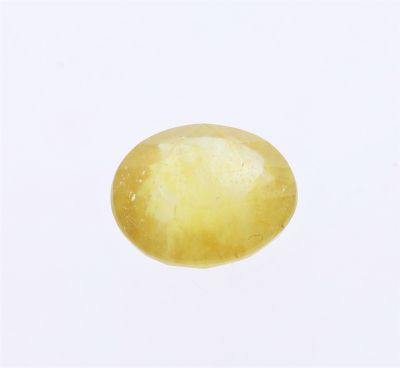 Yellow Sapphire stone  Pukhraj Ratan  5.25 Carat Weight  Origin Sri Lanka 131732