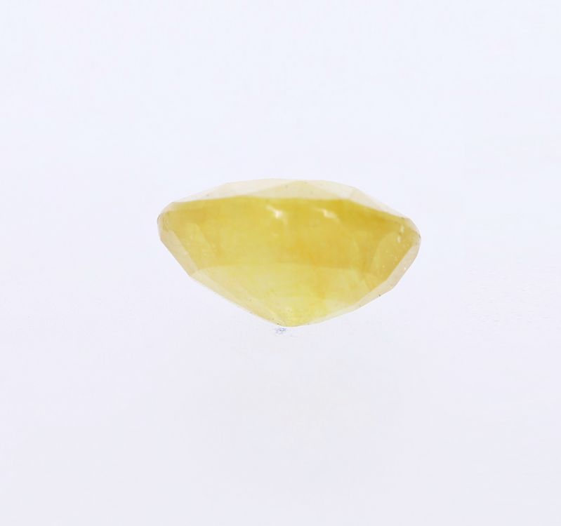 Natural Yellow Sapphire Gemstone  Pukhraj Ratan  3.65  Carat Weight  Origin Sri Lanka 131734