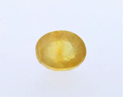Natural Yellow Sapphire Gemstone  Pukhraj Ratan  4.7 Carat Weight  Origin Sri Lanka 131748