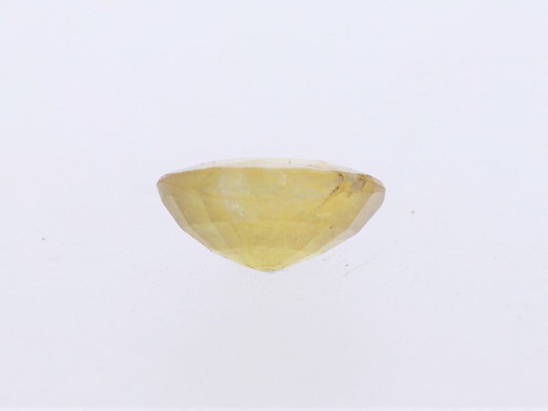 Natural Yellow Sapphire Gemstone  Pukhraj Ratan  3.1 Carat Weight  Origin Sri Lanka 131753