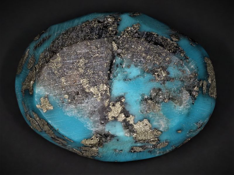 402028 Natural Turqoise (Fizora) Gemstone 27.5 -Carat Weight-Origin Iran