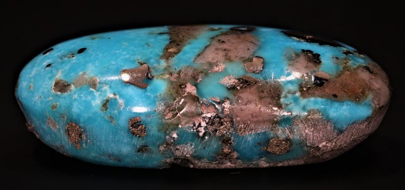 402030 Natural Turqoise (Fizora) Gemstone 22.5 -Carat Weight-Origin Iran