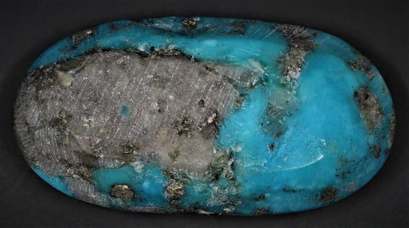 402030 Natural Turqoise (Fizora) Gemstone 22.5 -Carat Weight-Origin Iran