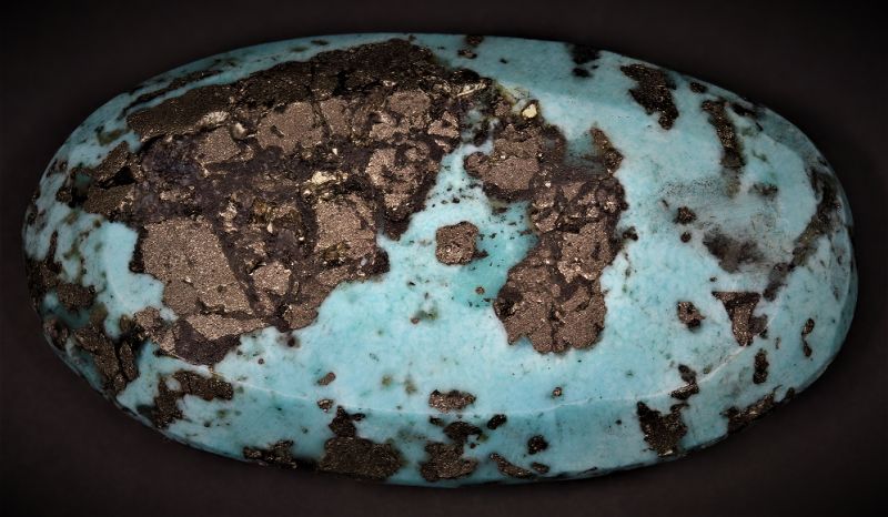 402039 Natural Turqoise (Fizora) Gemstone 54.5 -Carat Weight-Origin Iran