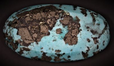 402039 Natural Turqoise (Fizora) Gemstone 54.5 -Carat Weight-Origin Iran